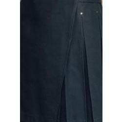 XL Cotton Canvas Duck Black Kilt